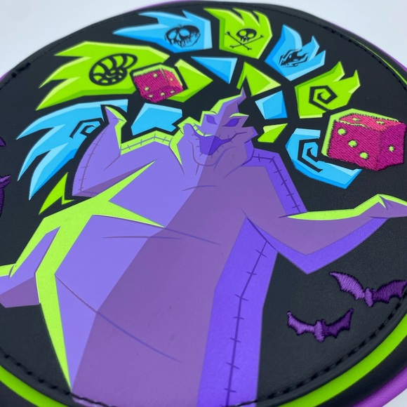 Disney Loungefly Oogie Boogie Glow In The Dark Crossbody Exclusive - Picture 2 of 9